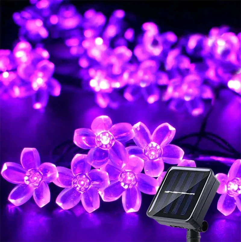 Solar String Lights | Solar Powered & Weatherproof | Up to 100 LEDs | Multiple Modes & Dusk Sensor - Image 8