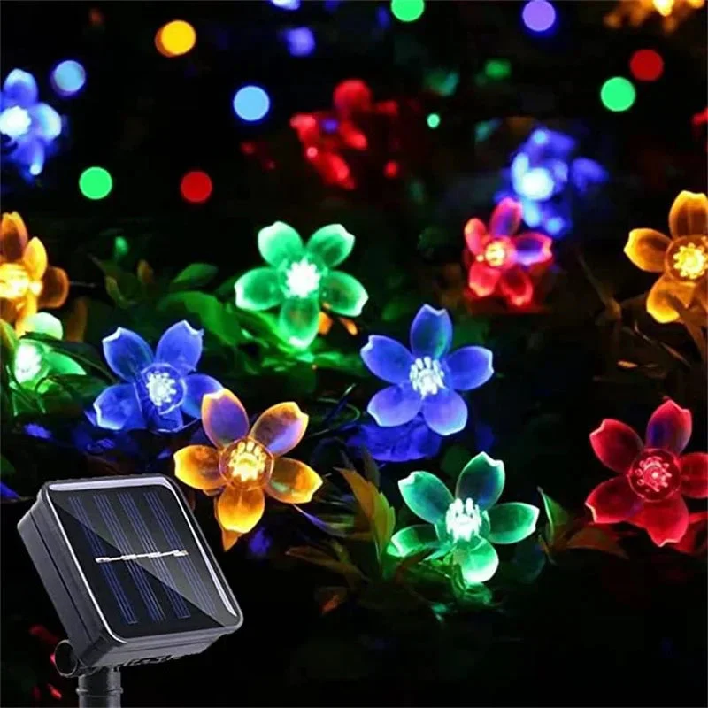 Solar String Lights | Solar Powered & Weatherproof | Up to 100 LEDs | Multiple Modes & Dusk Sensor - Image 9