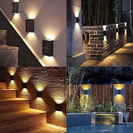 1+1 FREE| SolarWand | LED Solar Wall Light | Warm Light & IP65 | Wireless & Energy Saving - Image 3