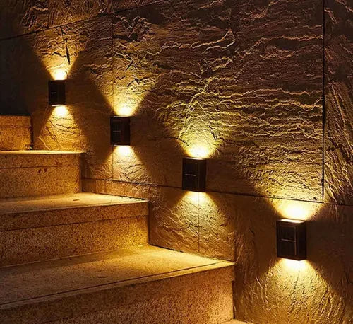 1+1 FREE| SolarWand | LED Solar Wall Light | Warm Light & IP65 | Wireless & Energy Saving - Image 4
