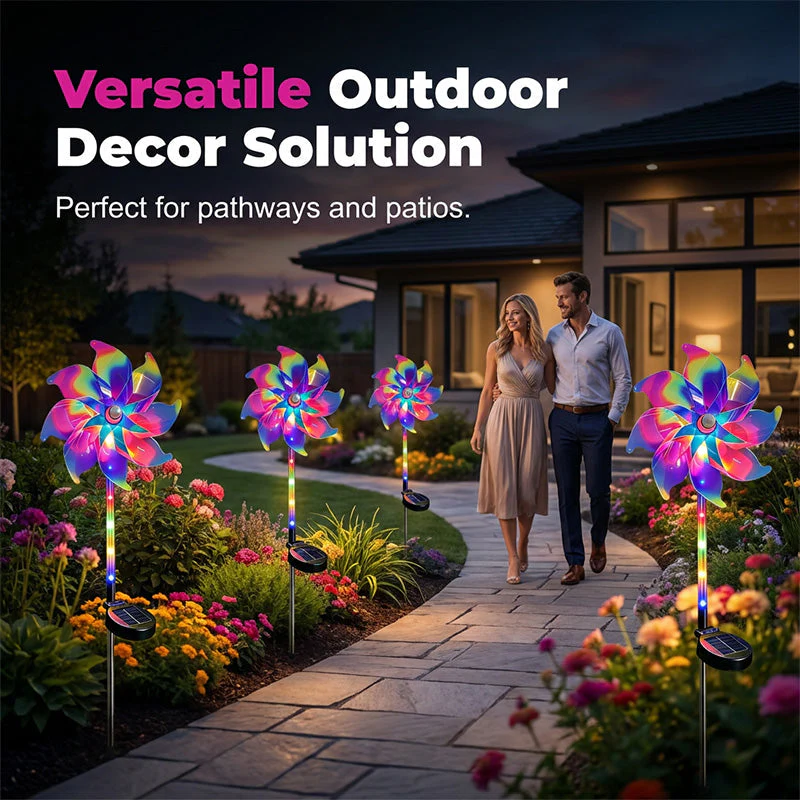 SolaWindmill - Magical Colorful Garden Light Without Additional Costs - Image 9