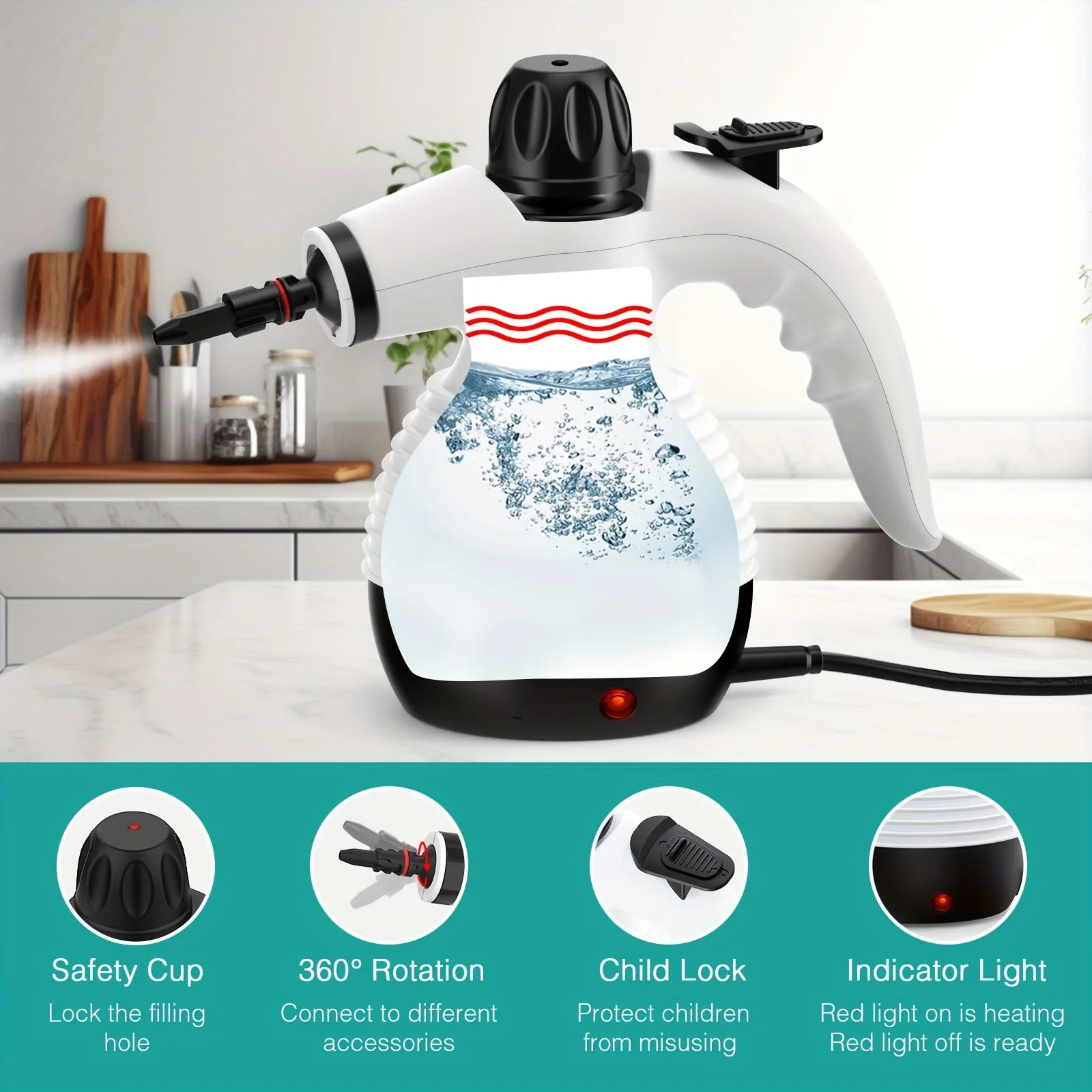 SteamPura - Kills 99.9% of Germs and Effortlessly Removes Stubborn Dirt - Image 2