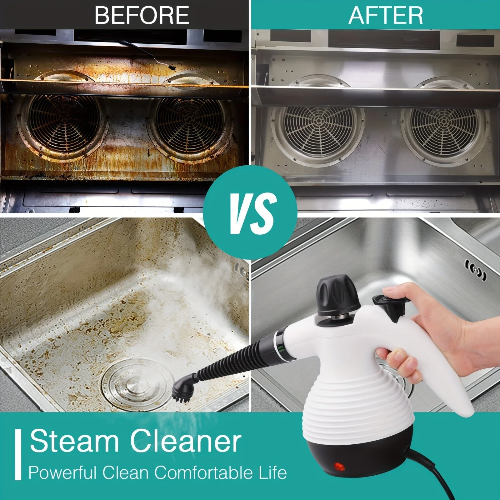 SteamPura - Kills 99.9% of Germs and Effortlessly Removes Stubborn Dirt - Image 5