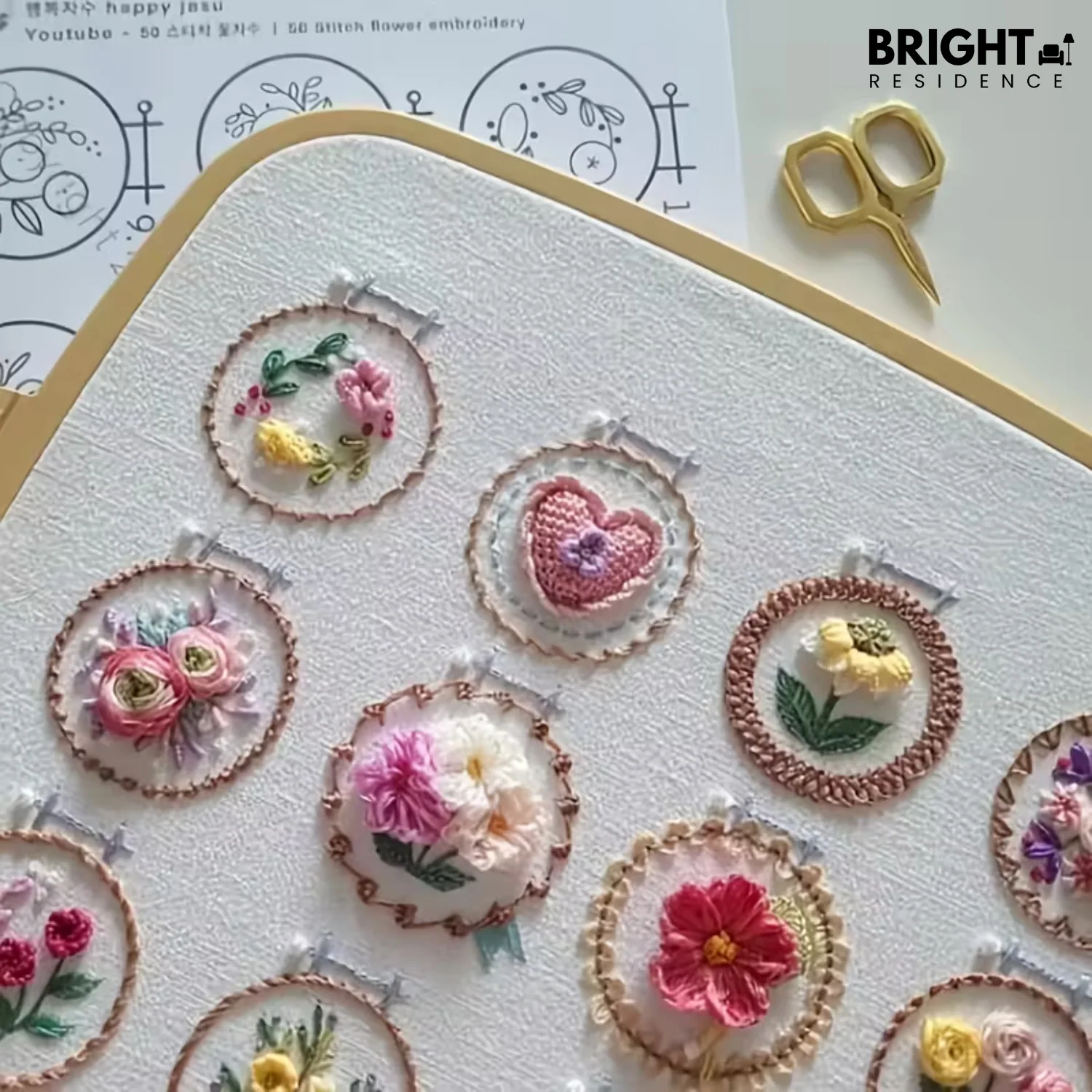 StitchBloom – Flower Embroidery for Relaxation & Beautification! - Image 6