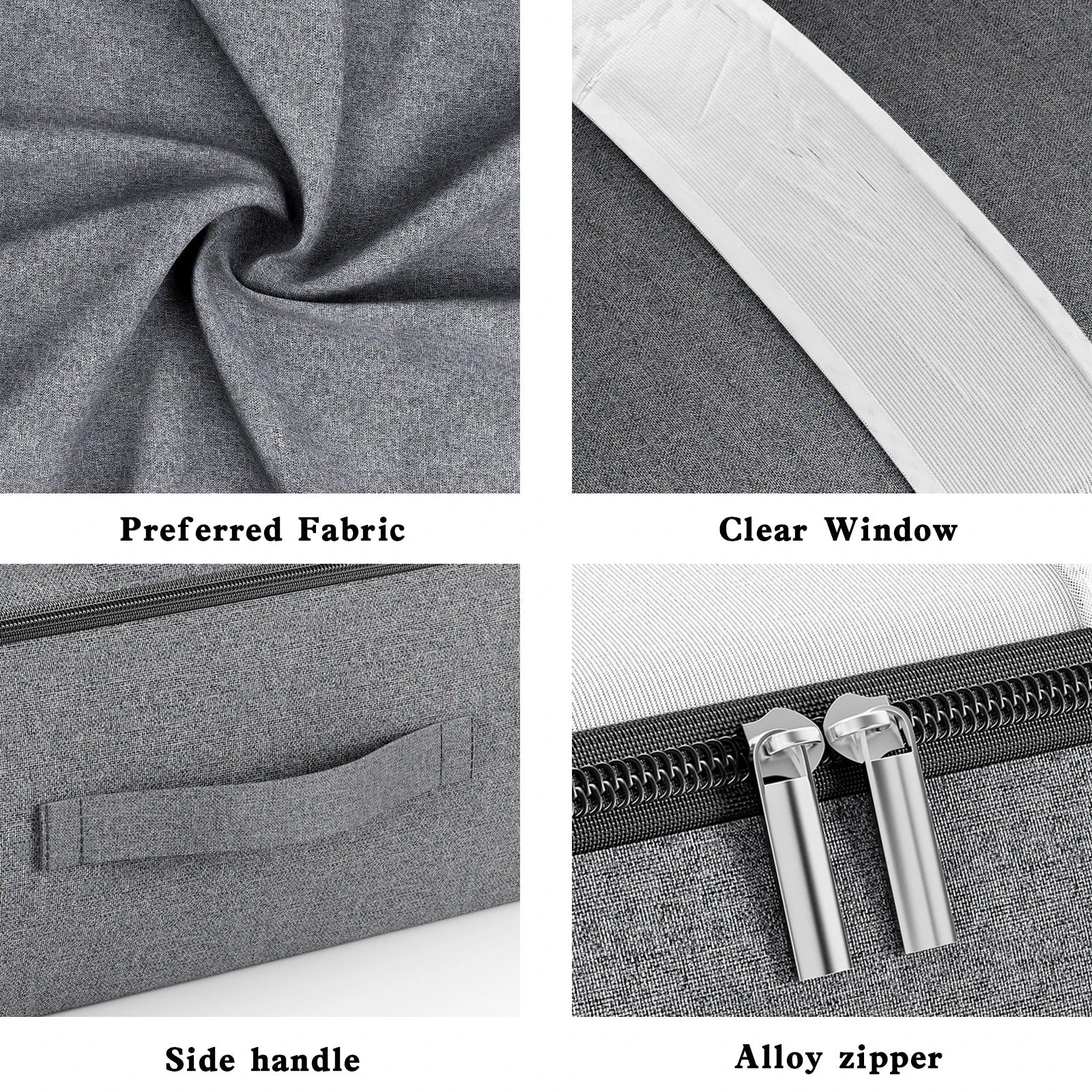 Storage Bag | Foldable & Dust-Resistant | Durable Fabric, Window & Handles | Space-Saving - Image 6
