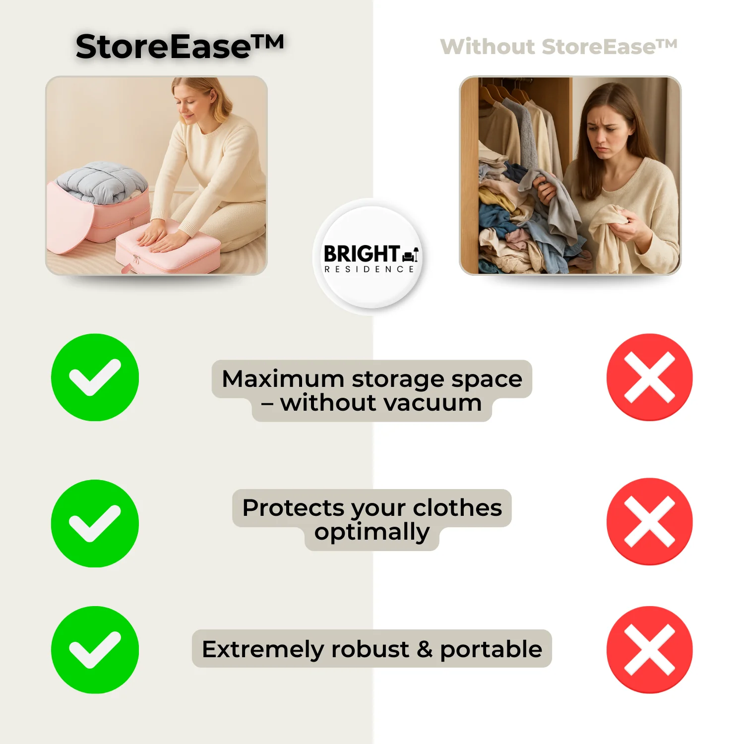 StoreEase - Unlock Extra Space with Our Innovative Compression Bags! - Image 8