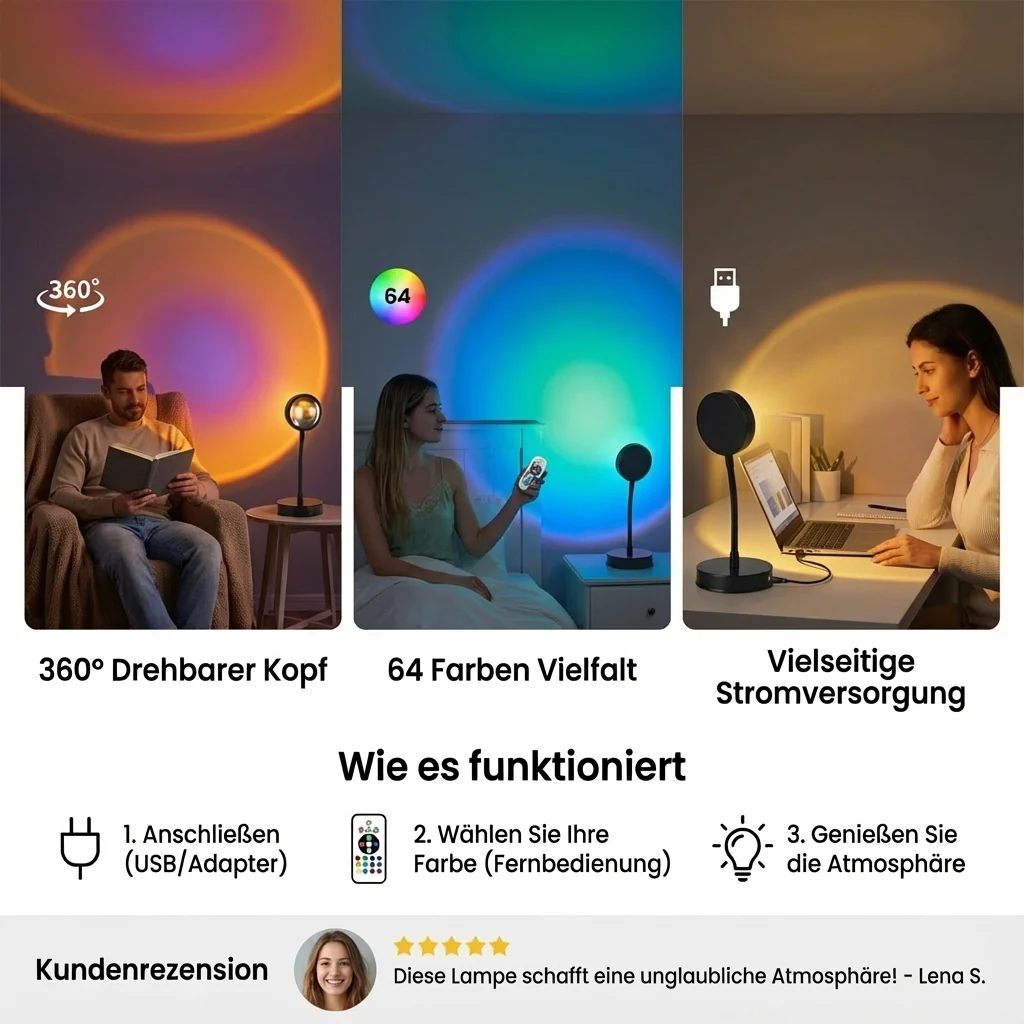 SunnyShine – Instantly Transform Any Room with Cozy Sunset Vibes - Image 3