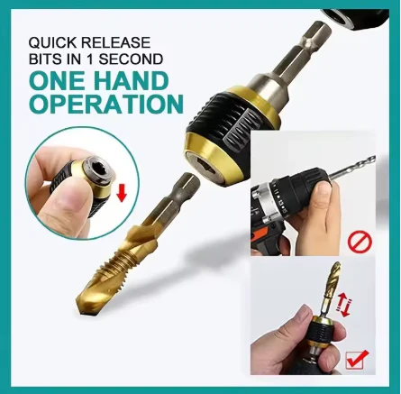 1+1 FREE | SwiftFix - Drill bits change quickly and effortlessly every time - Image 5