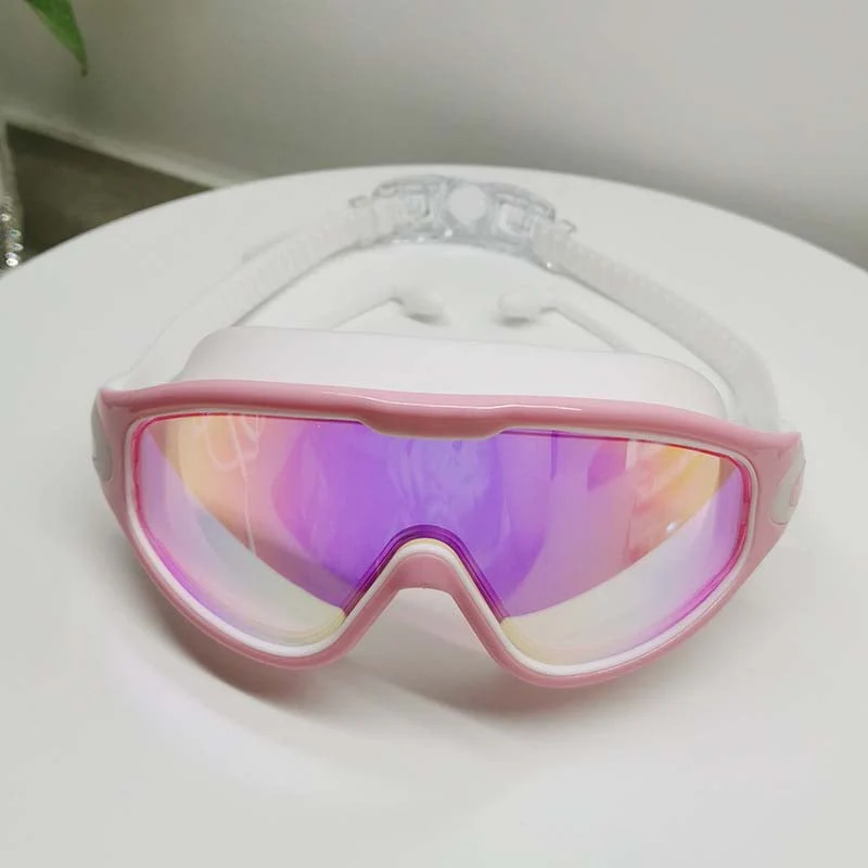 Swimming Goggles | 180° Wide-Angle Vision | Anti-Fog & UV Protection | Hypoallergenic Silicone Fit - Image 10