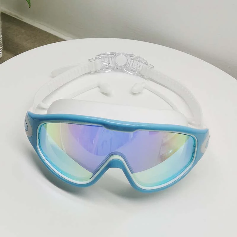 Swimming Goggles | 180° Wide-Angle Vision | Anti-Fog & UV Protection | Hypoallergenic Silicone Fit - Image 13