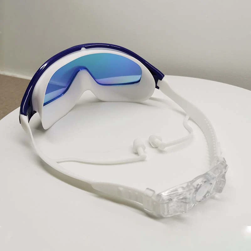 Swimming Goggles | 180° Wide-Angle Vision | Anti-Fog & UV Protection | Hypoallergenic Silicone Fit - Image 5
