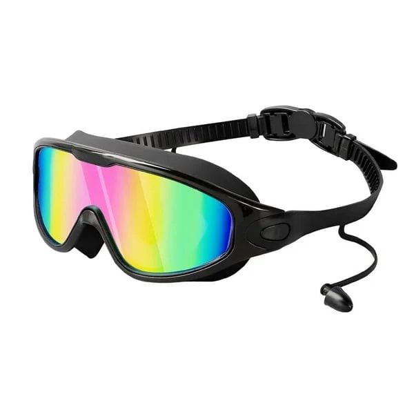 Swimming Goggles | 180° Wide-Angle Vision | Anti-Fog & UV Protection | Hypoallergenic Silicone Fit - Image 6