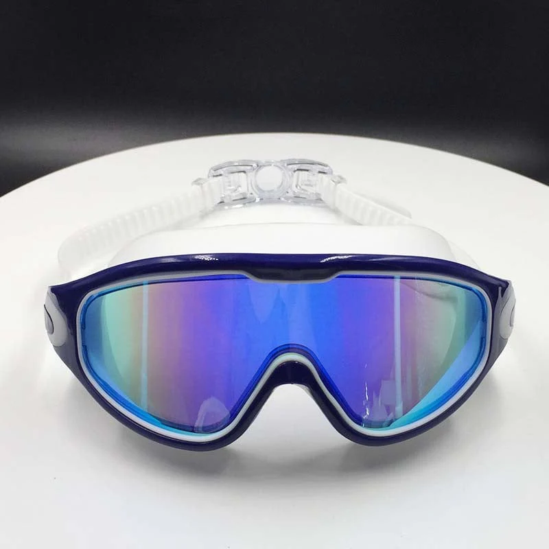 Swimming Goggles | 180° Wide-Angle Vision | Anti-Fog & UV Protection | Hypoallergenic Silicone Fit - Image 9