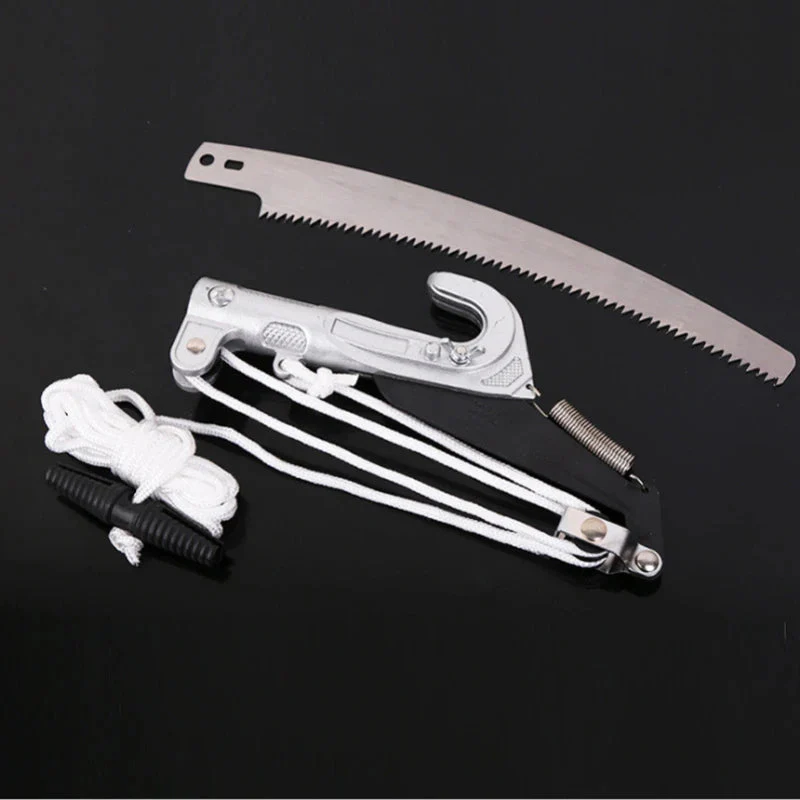 Telescopic Pole Pruner | Double Pulley System | Sharp Steel Blade & 1.18 in Diameter - Image 4