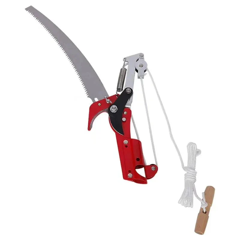 Telescopic Pole Pruner | Double Pulley System | Sharp Steel Blade & 1.18 in Diameter - Image 5