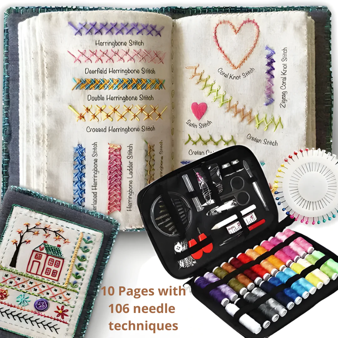 ThreadZen - Simple Step-by-Step Embroidery for Instant Calm and Creativity