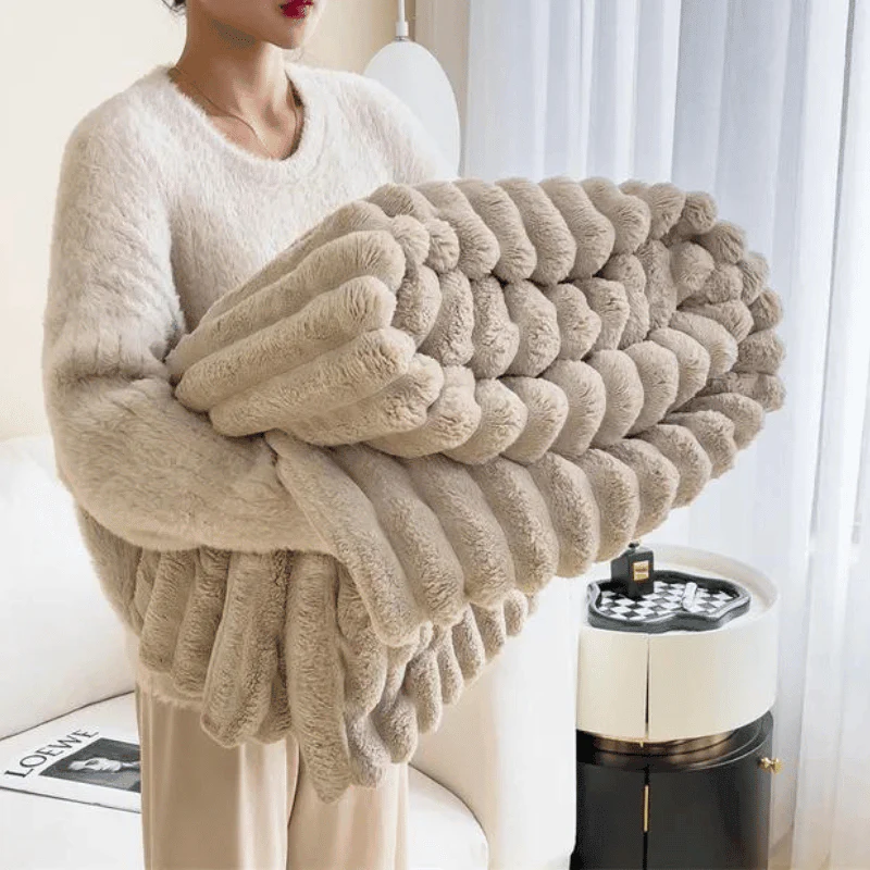 Throw Blanket | Extra Soft Plush Fleece | Lightweight & Breathable | Easy Care - Image 7