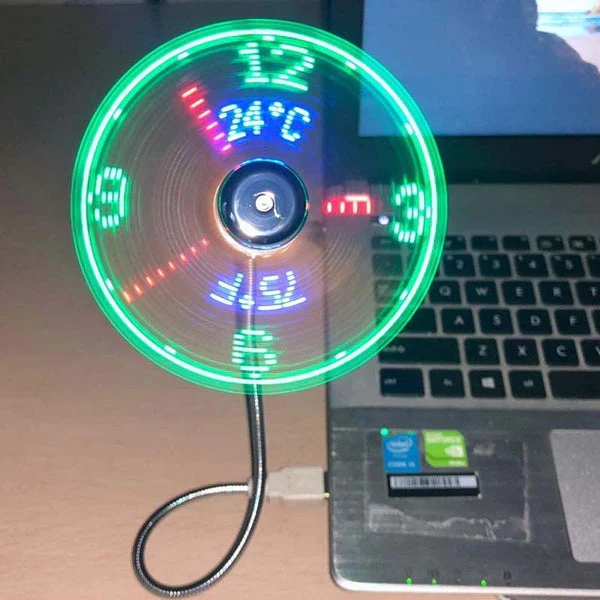 TimeCool – The Ultimate USB Fan with Clock and Temperature Display - Image 6