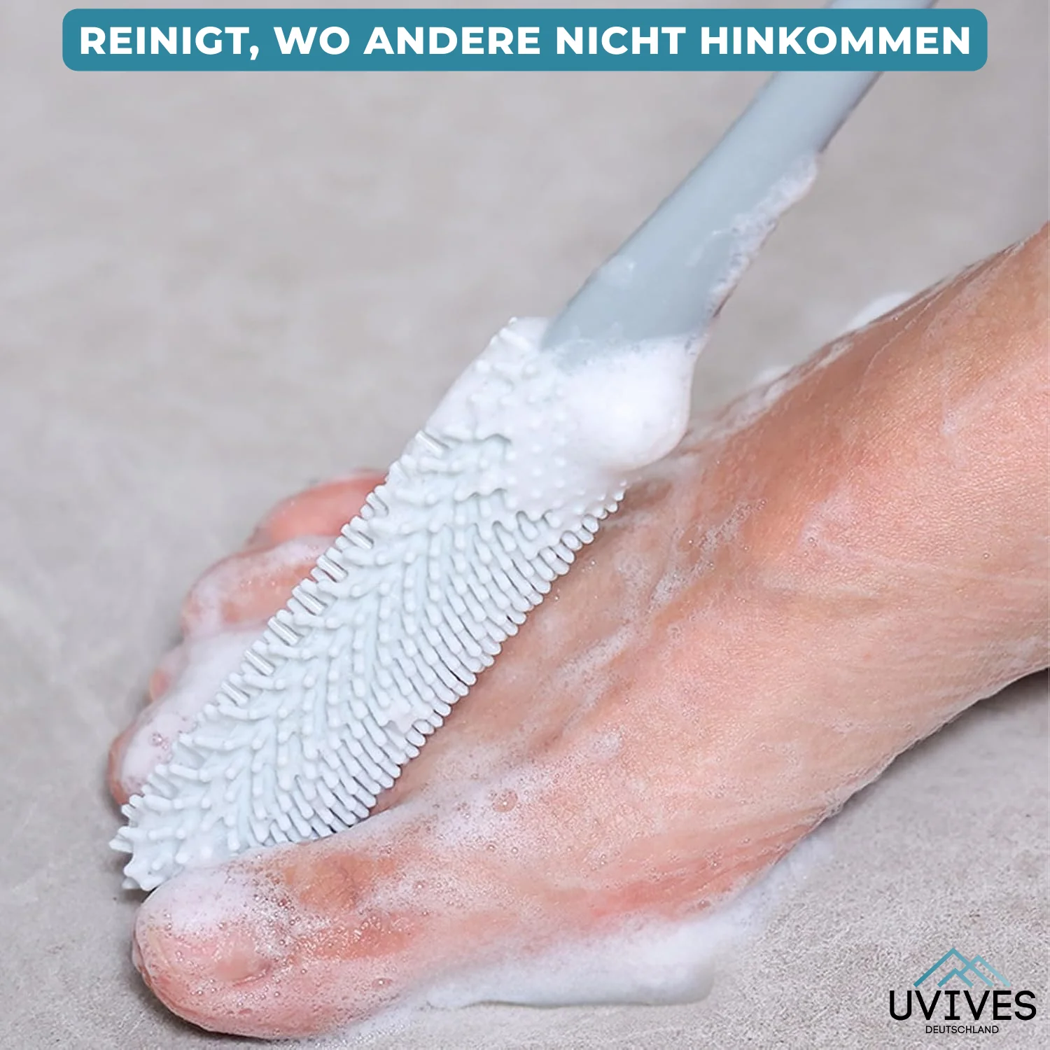 ToeClean - Gentle & effective cleaning between the toes - Image 3