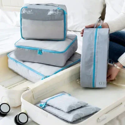 Travel Organizer Set 7-Piece | Lightweight & Space-Saving | Water-Repellent Polyester - Image 8