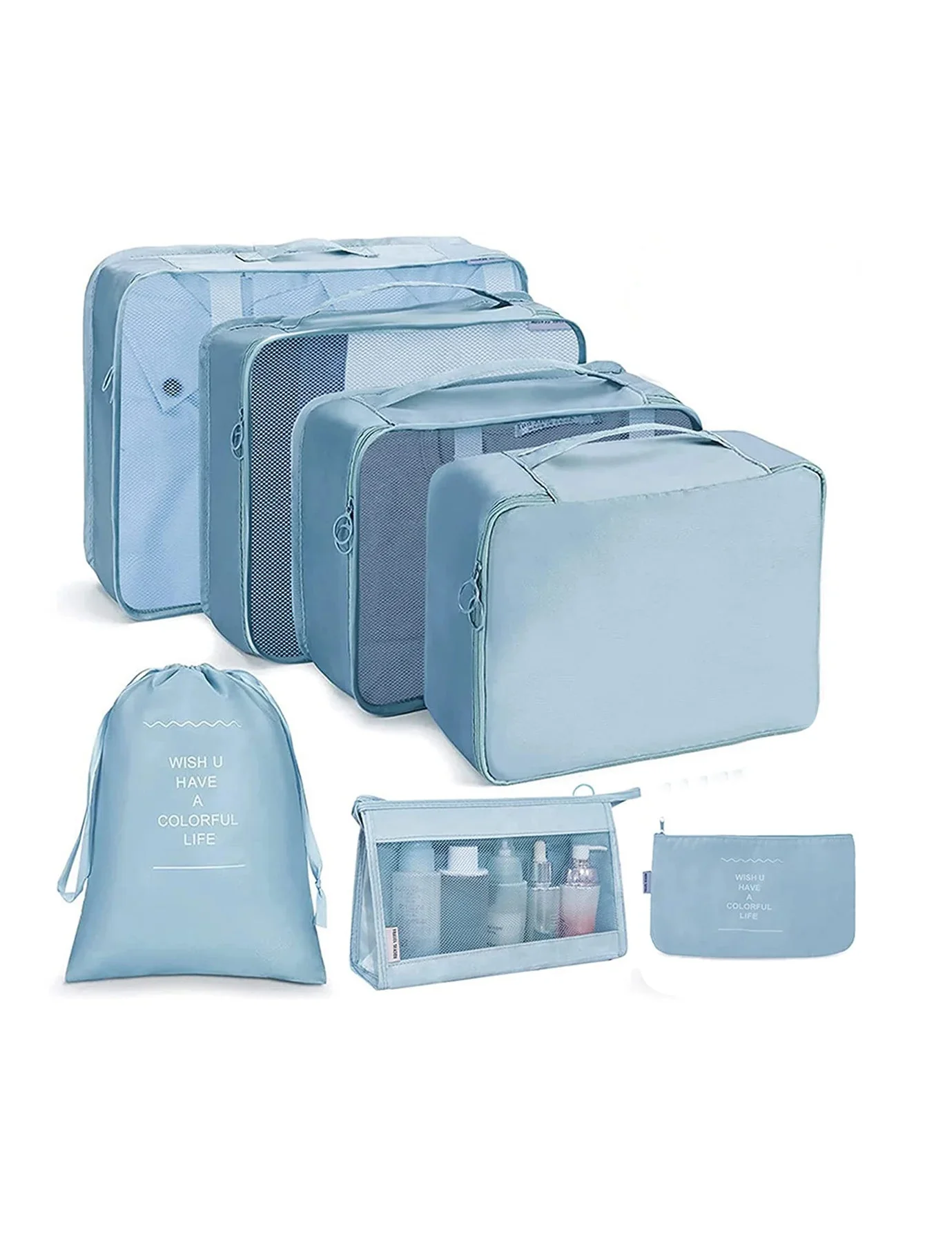 Travel Packing Cube Set | Foldable Space-Saving Organizer | Eco-Friendly Polyester - Image 13