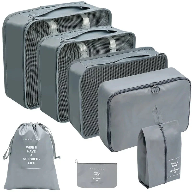 Travel Packing Cube Set | Foldable Space-Saving Organizer | Eco-Friendly Polyester - Image 30