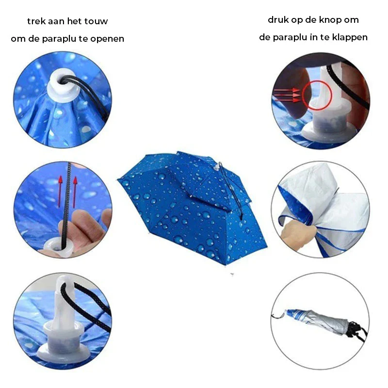 UmbreHat – Stay Hands-Free and Fully Protected from Sun and Rain - Image 13