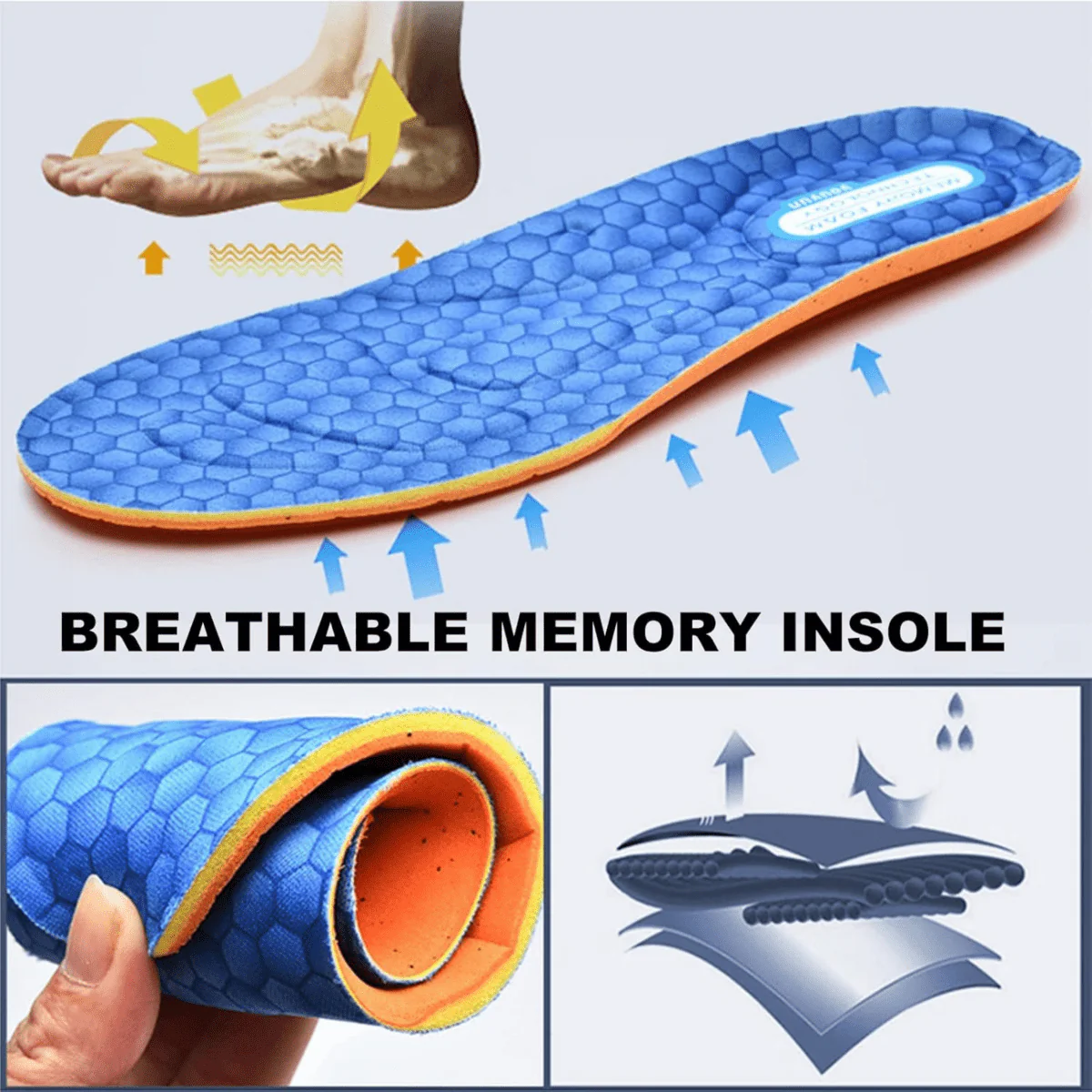 Unisex Diabetic Shoes | Extra Wide Toe Box | Memory Foam Insole | All-Day Comfort - Image 8