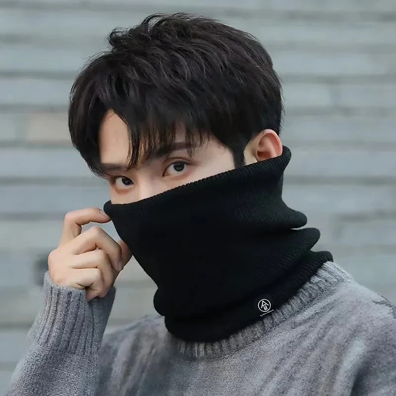 Unisex Neck Gaiter | Fleece-Lined & Windproof | Stretch Polyester, Adjustable Drawstring - Image 3