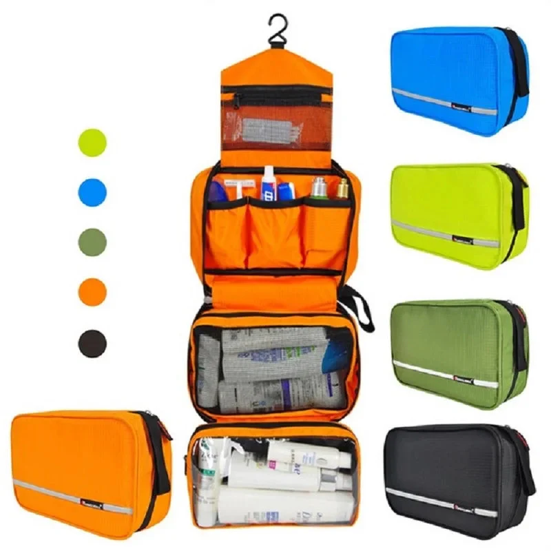 Unisex Toiletry Bag | Extra Large Water-Repellent | Oxford Nylon & Multiple Pockets