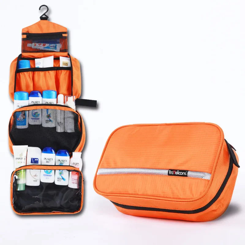 Unisex Toiletry Bag | Extra Large Water-Repellent | Oxford Nylon & Multiple Pockets - Image 4