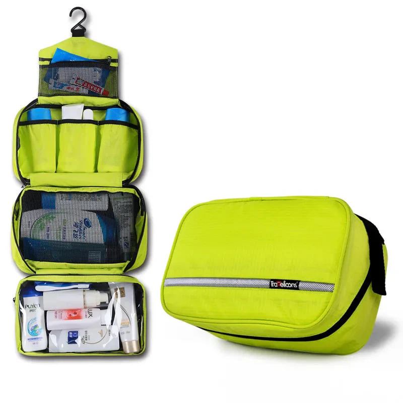 Unisex Toiletry Bag | Extra Large Water-Repellent | Oxford Nylon & Multiple Pockets - Image 5