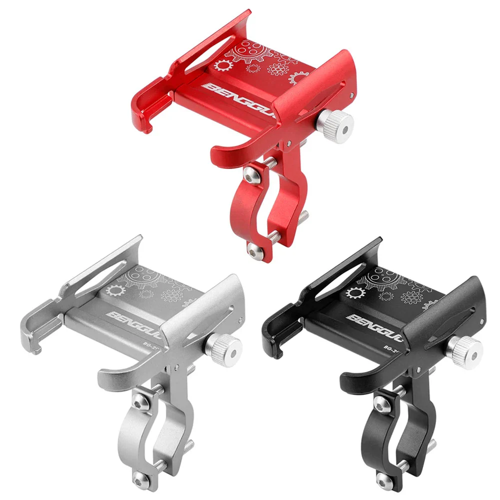 Universal Phone Mount for Bike & Motorcycle | 360° Rotatable | Aluminum Body, Shockproof