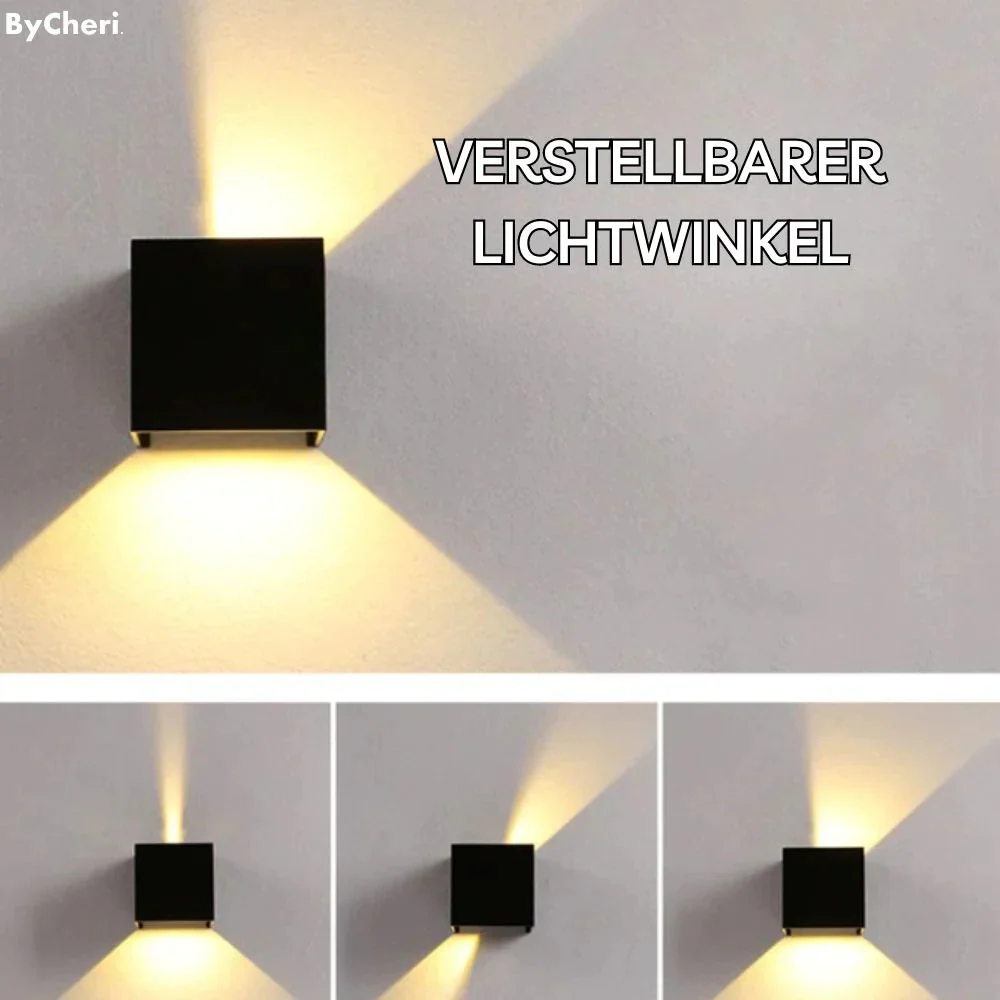 USB Rechargeable Wall Lamp | Cube-Shaped Modern Design | Motion Sensor & 60-Day Battery Life - Image 2