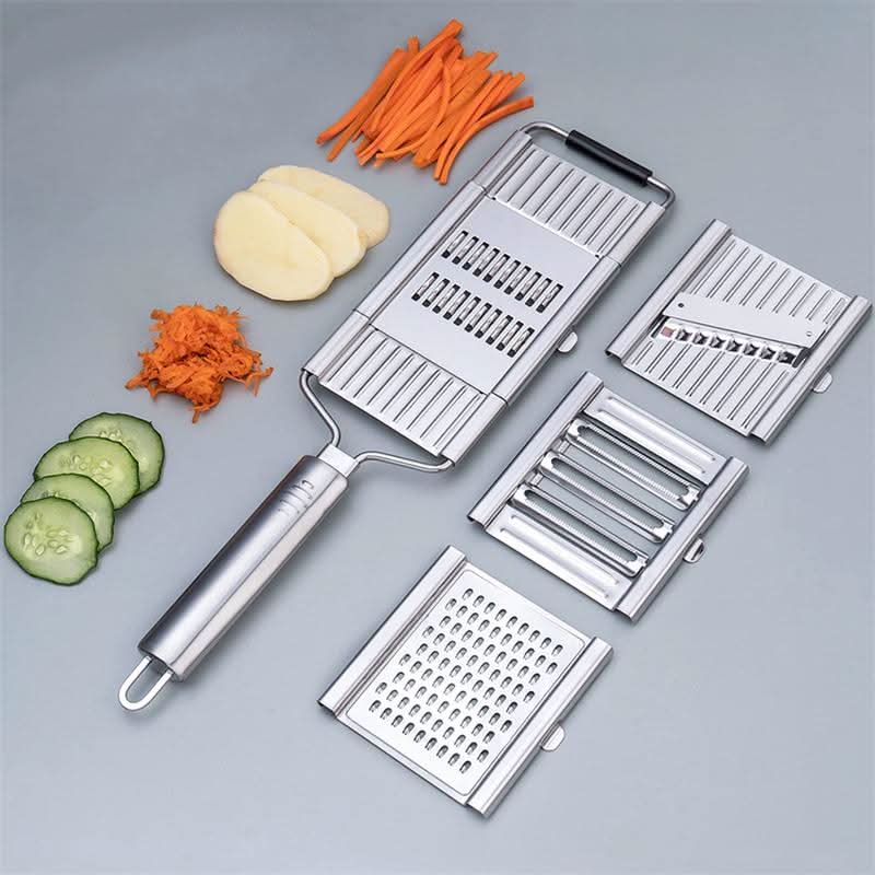 Vegetable Cutter | Versatile Multi-Blade Design | Stainless Steel & Dishwasher Safe | Time-Saving - Image 2