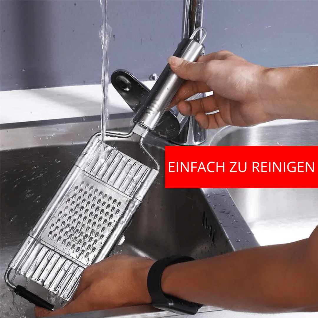 Vegetable Cutter | Versatile Multi-Blade Design | Stainless Steel & Dishwasher Safe | Time-Saving - Image 6