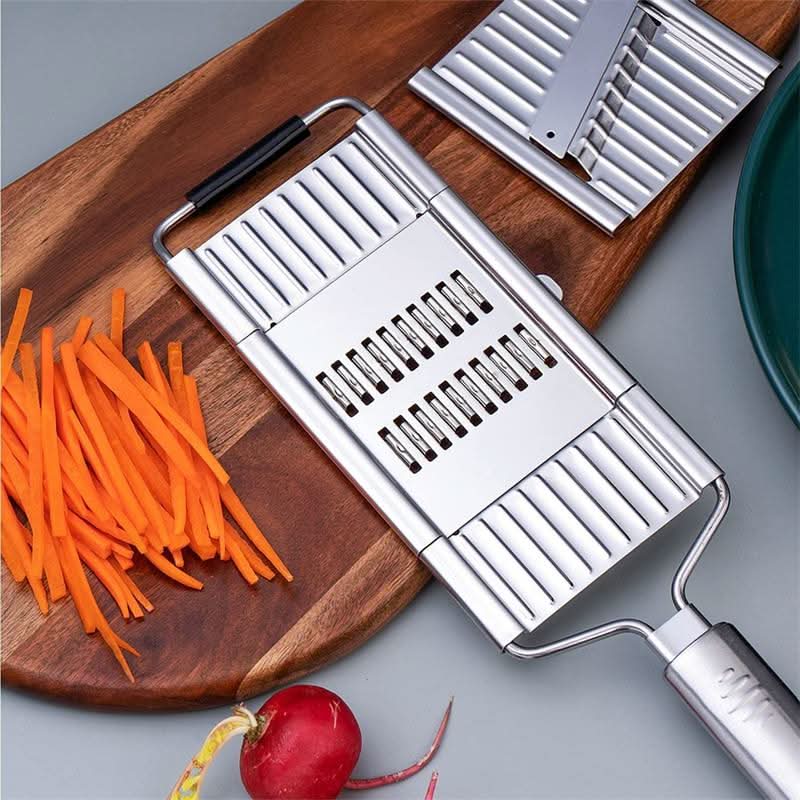 Vegetable Cutter | Versatile Multi-Blade Design | Stainless Steel & Dishwasher Safe | Time-Saving - Image 9