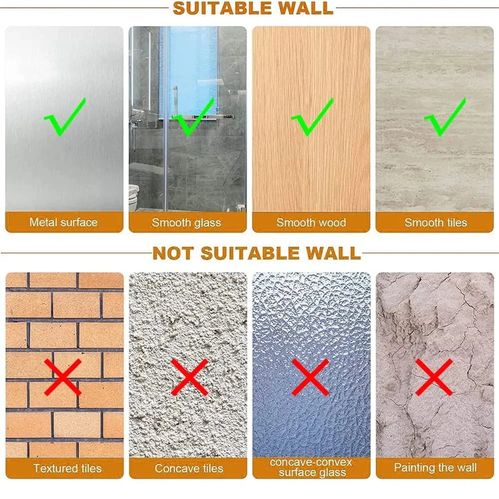 Wall Hooks | Durable Stainless Steel | Self-Adhesive No-Drill | For Bathroom & Kitchen - Image 5