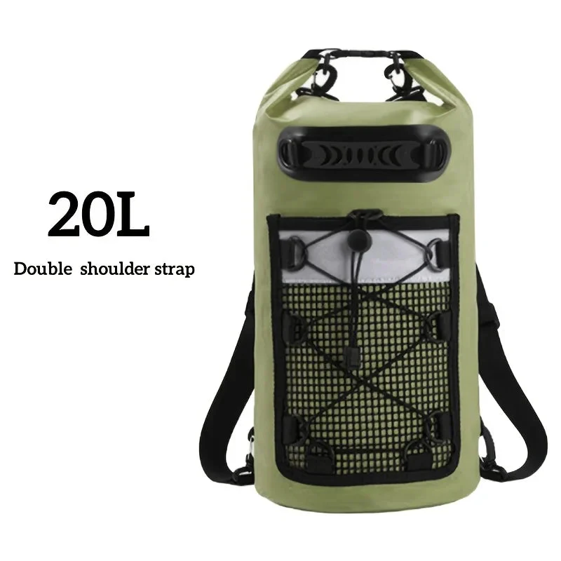 Waterproof Dry Bag | Rolltop & Padded Straps | Durable Design | Kayaking, Beach & Hiking - Image 11