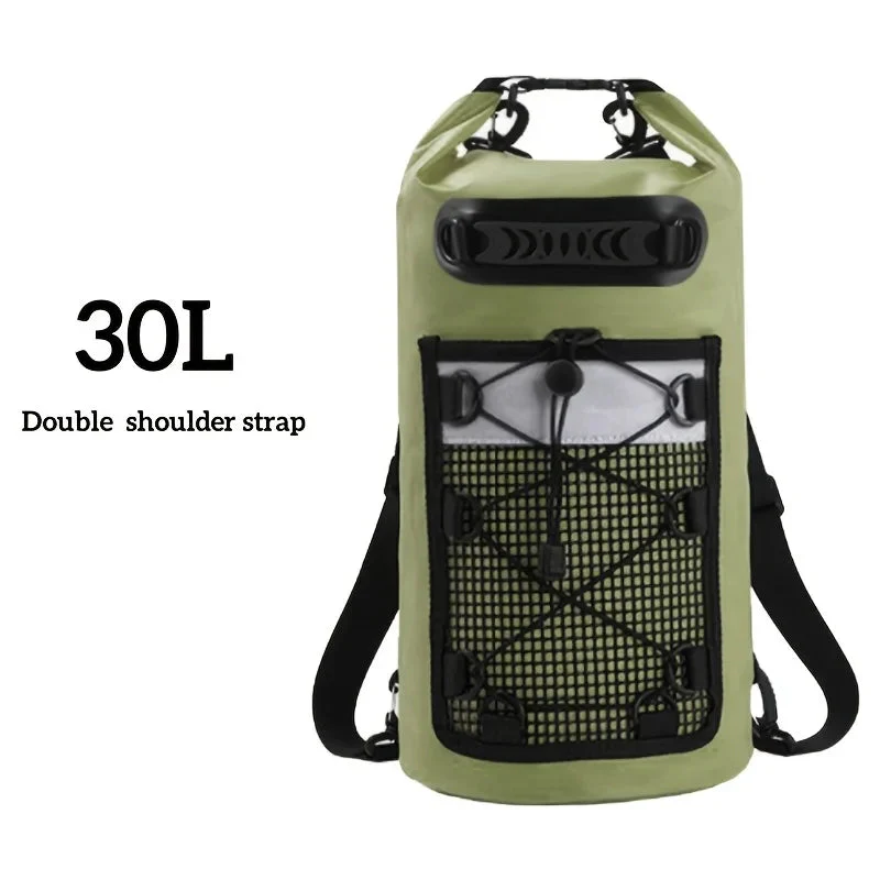 Waterproof Dry Bag | Rolltop & Padded Straps | Durable Design | Kayaking, Beach & Hiking - Image 8