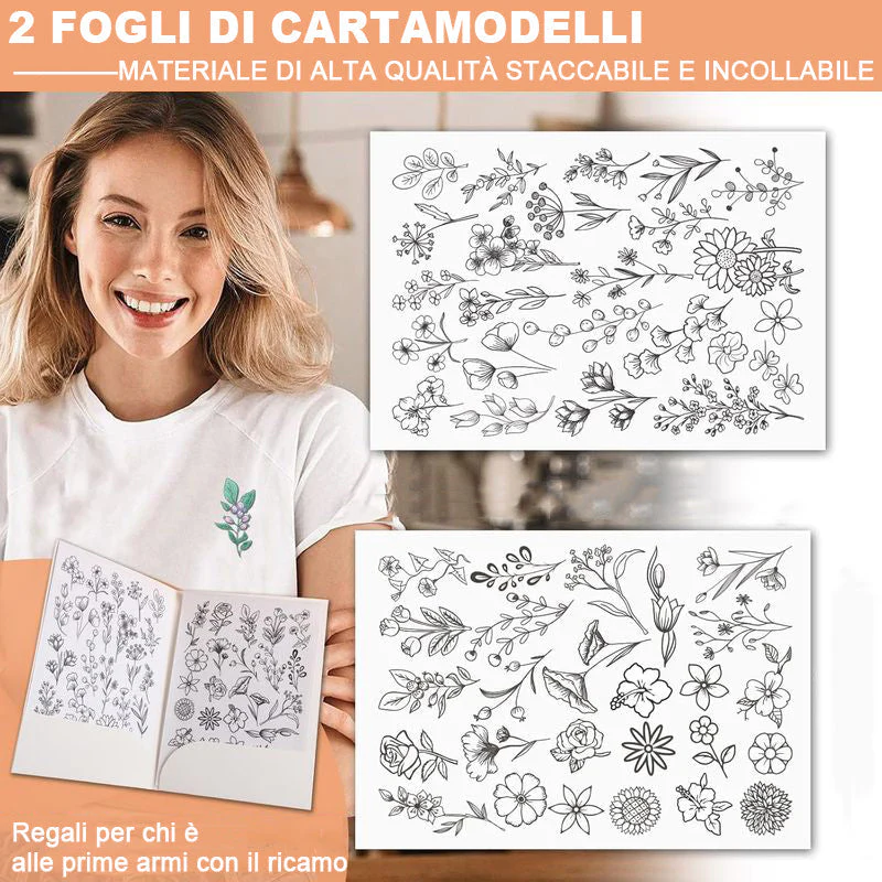 1+1 FREE | WaterStitch - Perfect Embroidery Every Time, Without Effort or Mess