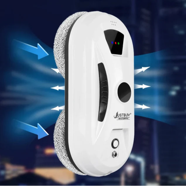 Window Cleaning Robot | Powerful Suction & Streak-Free Cleaning | Remote Control & Safety Battery - Image 2