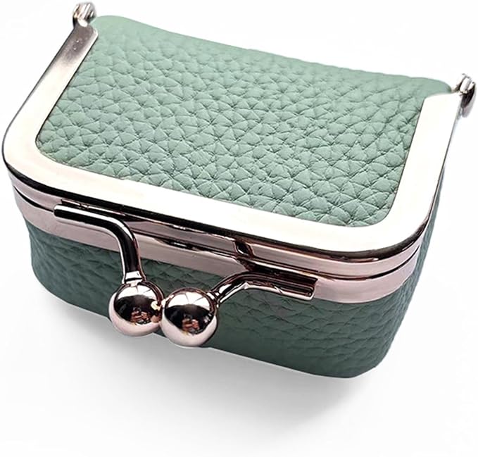 Women's Travel Jewelry Box | Leather Hard-Shell Mini | Padded Interior & Compartments - Image 15