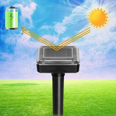 Yard Animal Repeller | Solar Ultrasonic | For Mice, Moles & Snakes | Weatherproof & 161 sq ft - Image 6